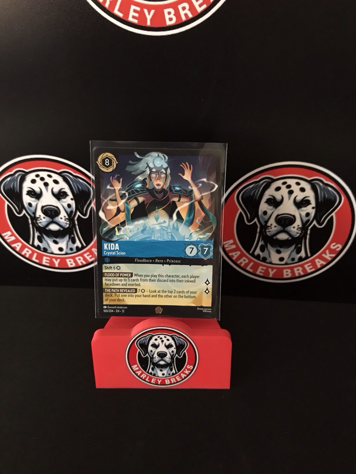 Disney Lorcana Wilds Unknown Legendary Kida Crystal Scion 160/204