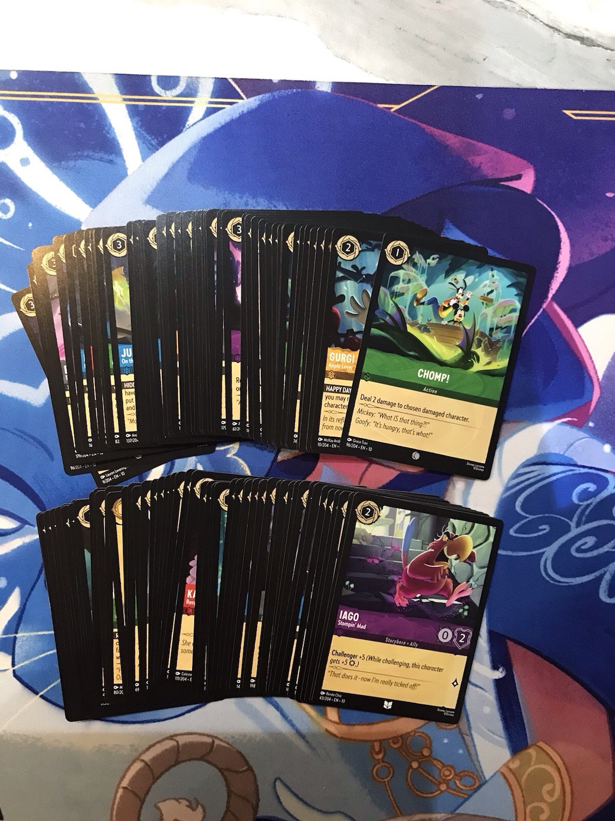 Disney Lorcana Whispers In The Well 100 Card Bundle