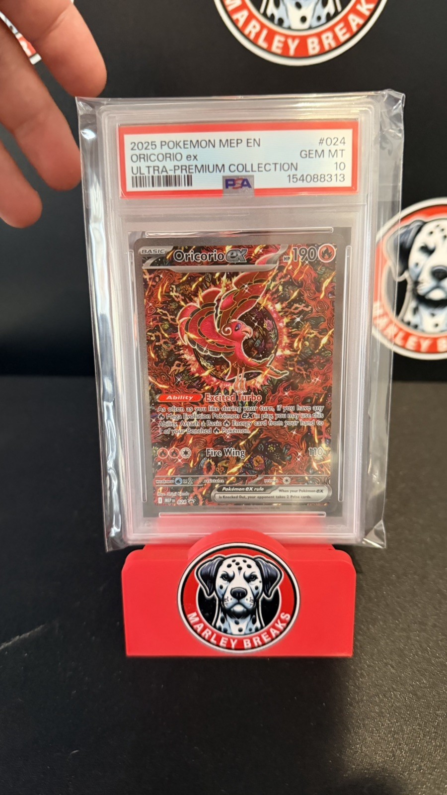 Oricorio EX 024 Mega Charizard X Ultra-premium Collection Pokemon Card PSA 10 🐦